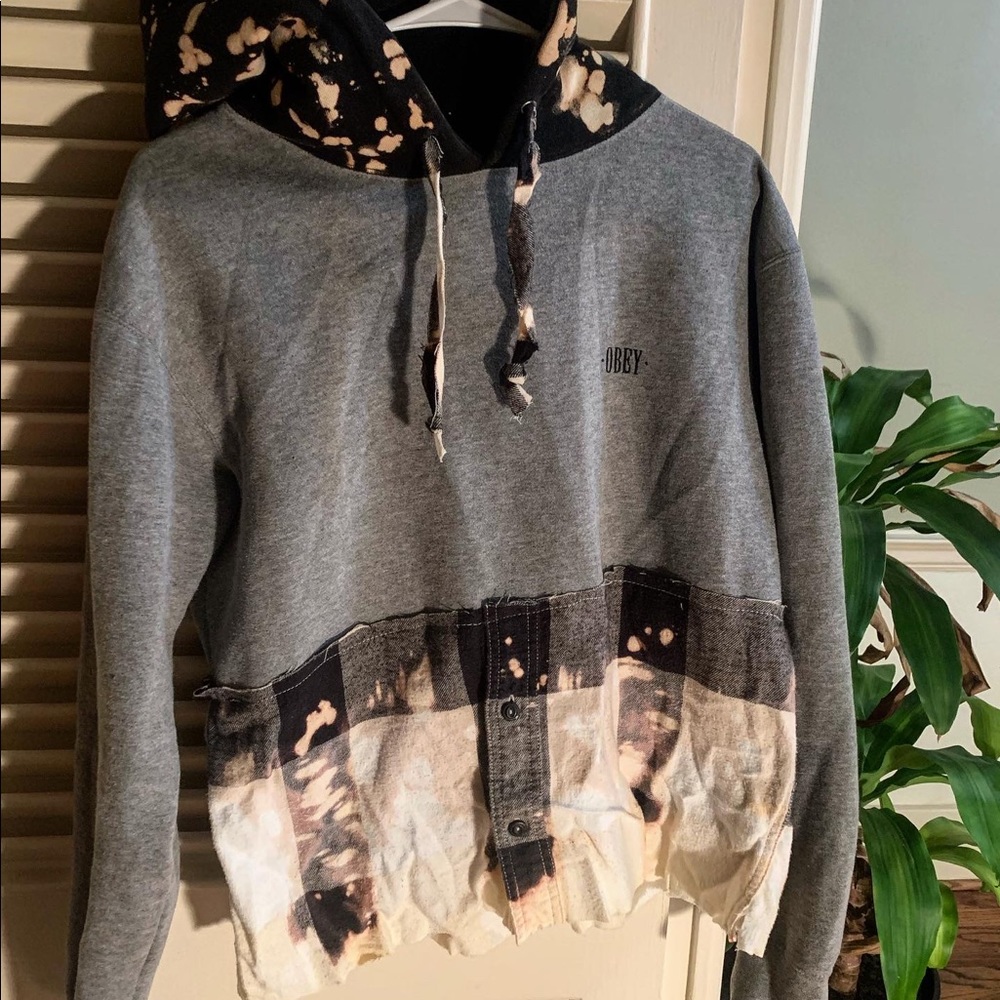 Reworked Obey hoodie